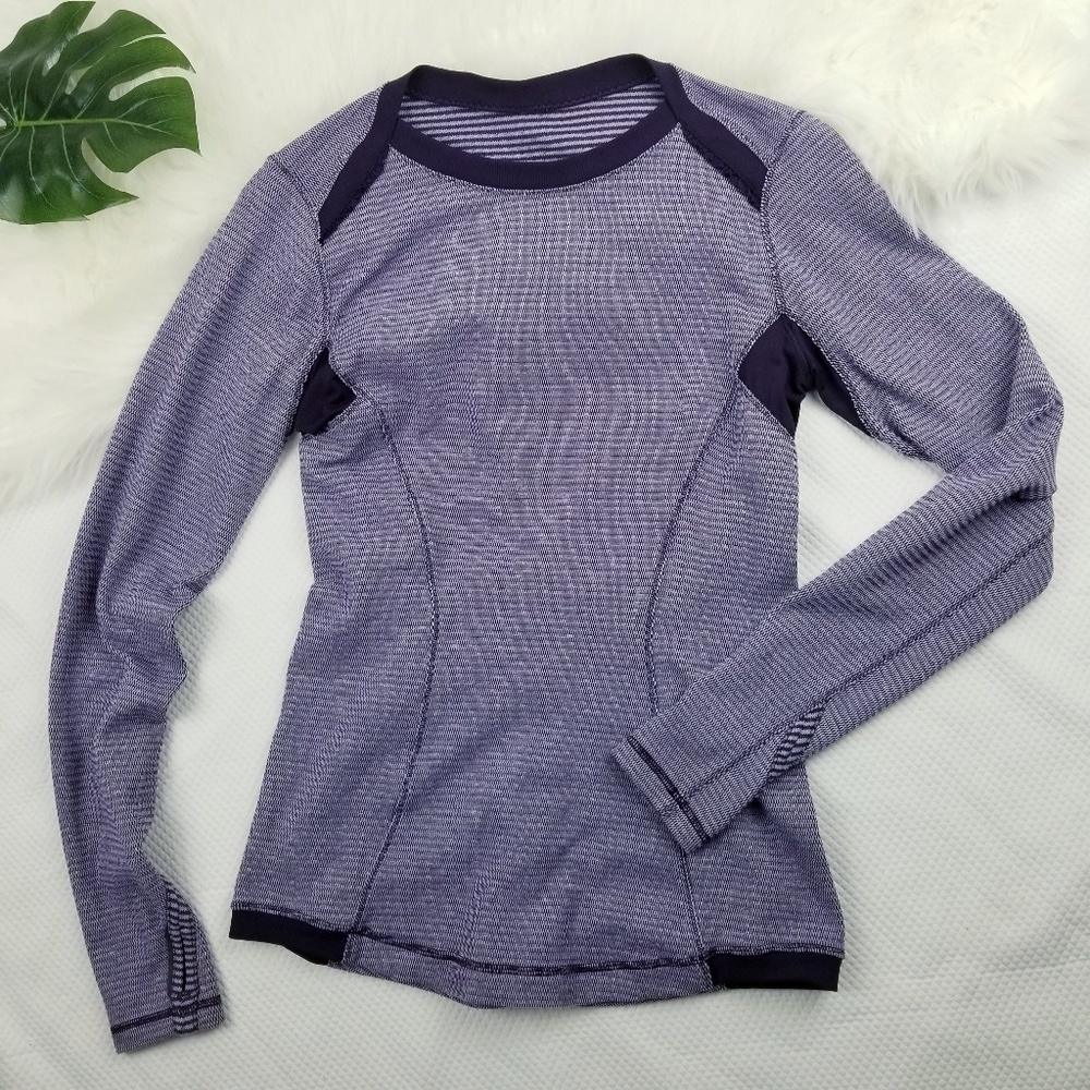 Lululemon | Base Runner Long Sleeve | Purple | 8